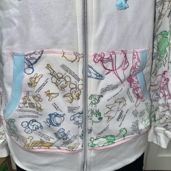 Walt Disney World Ink and Paint Zip Up Hoodie - Picture 6 of 10